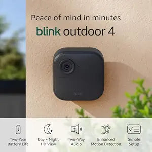 Blink Outdoor 4 – Wireless smart security camera,