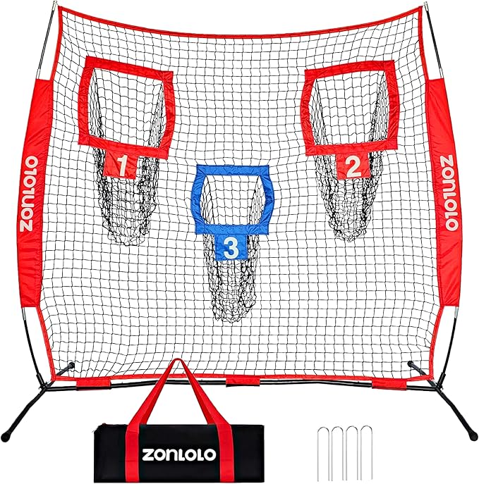Zonlolo 6x6ft Football Training Net, Football