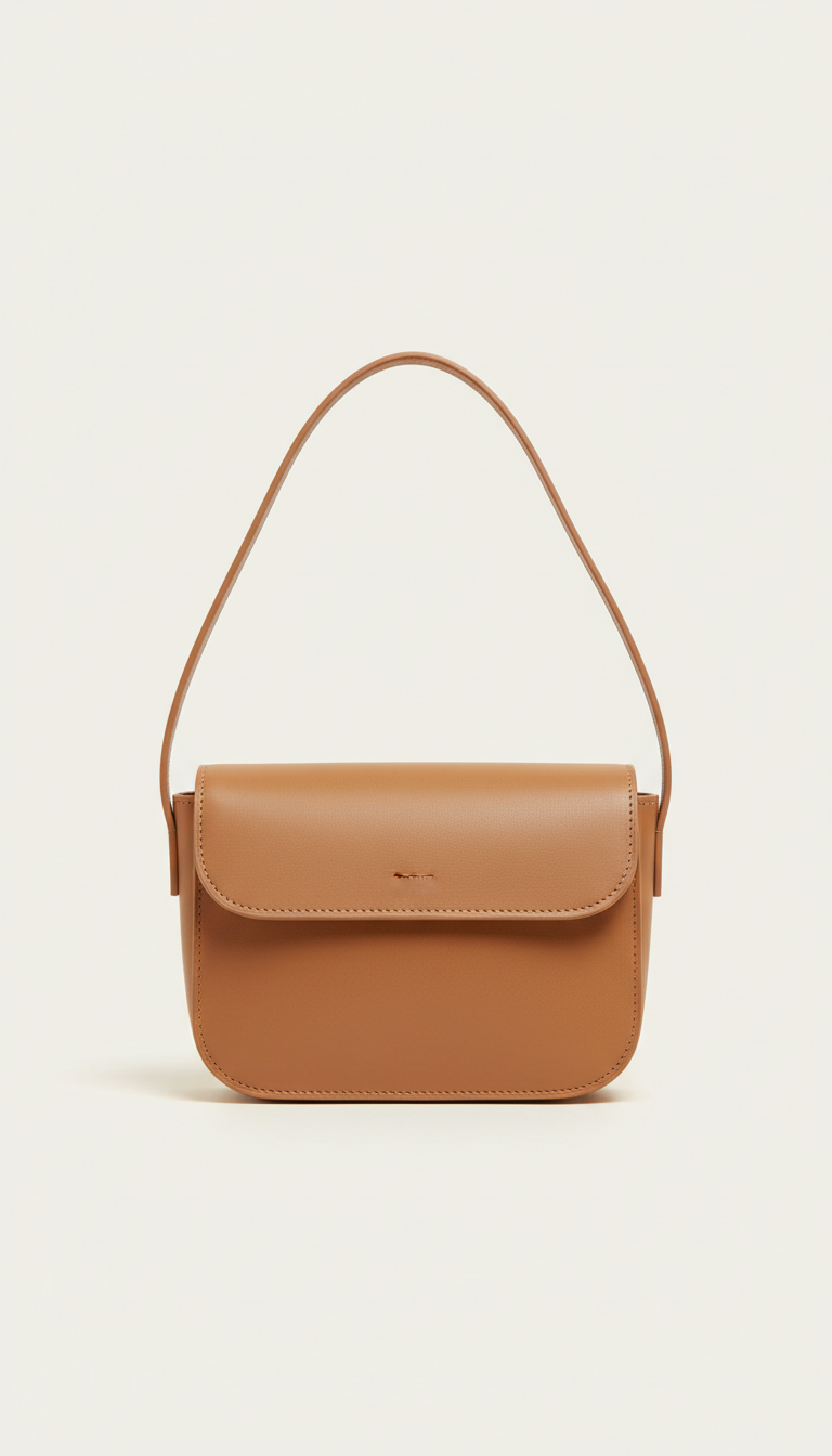 Minimalist Leather Crossbody Bag