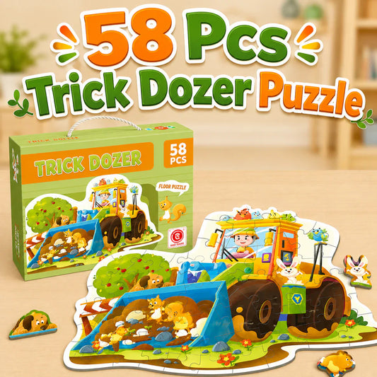 58 Pcs Trick Dozer Puzzle for Kids (88731)