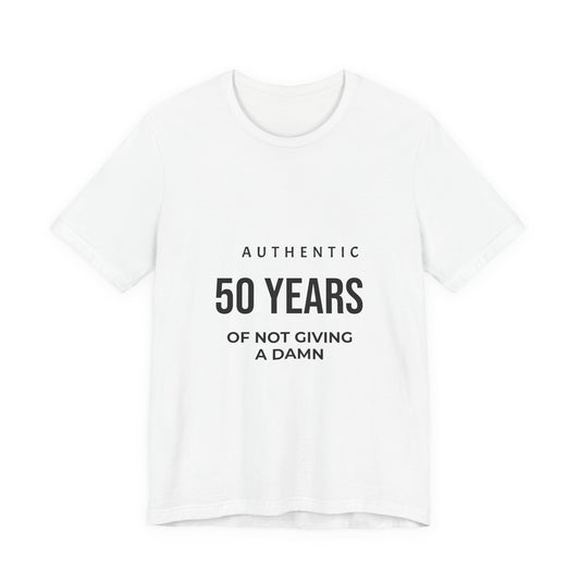 50 Years of Not Giving a Damn Tee