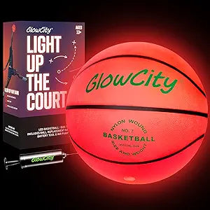 GlowCity Glow in The Dark Basketball