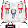 Zonlolo 6x6ft Football Training Net, Football